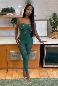 It Girl Jumpsuit (Green)