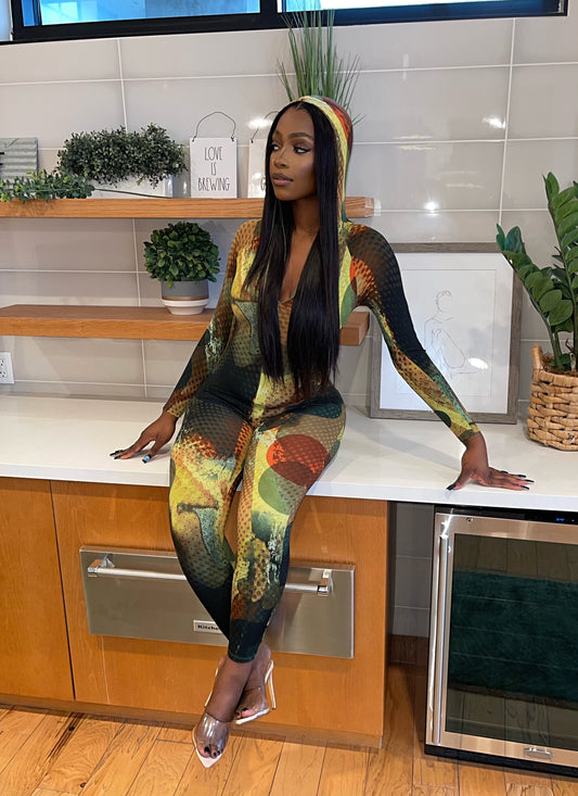 Slime You Out Jumpsuit (S-XL)